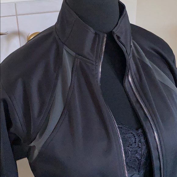 Athleta Mecaheat, Black Zippered Jacket🦾 - Picture 2 of 12